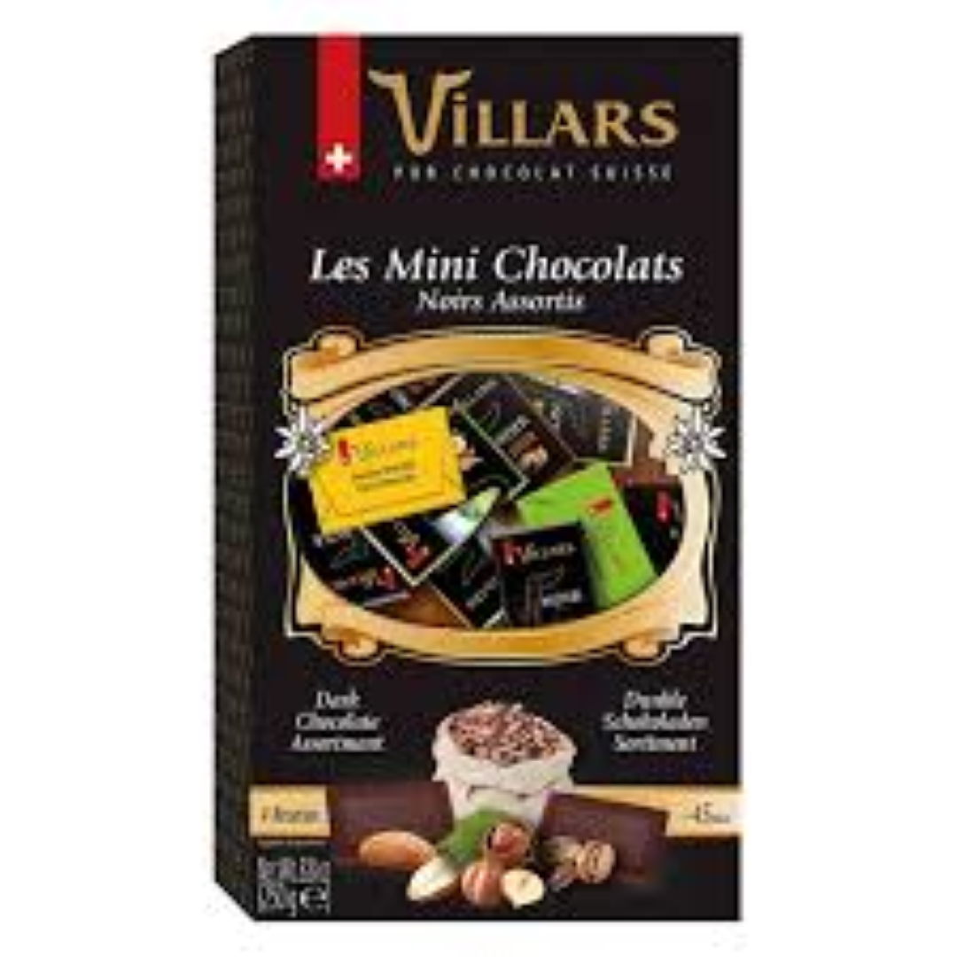 VILLARS MINI CHOCOLATE ASST DARK 250G
